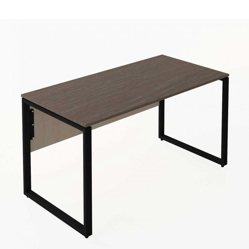 Стіл письмовий,офісний на квадратному металокаркасі, в стилі Лофт,АЛМАНТ, 1400х700х740 мм.